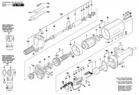 Bosch 0 602 208 002 ---- Hf Straight Grinder Spare Parts